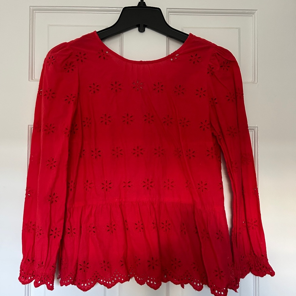 Madewell Peplum Top